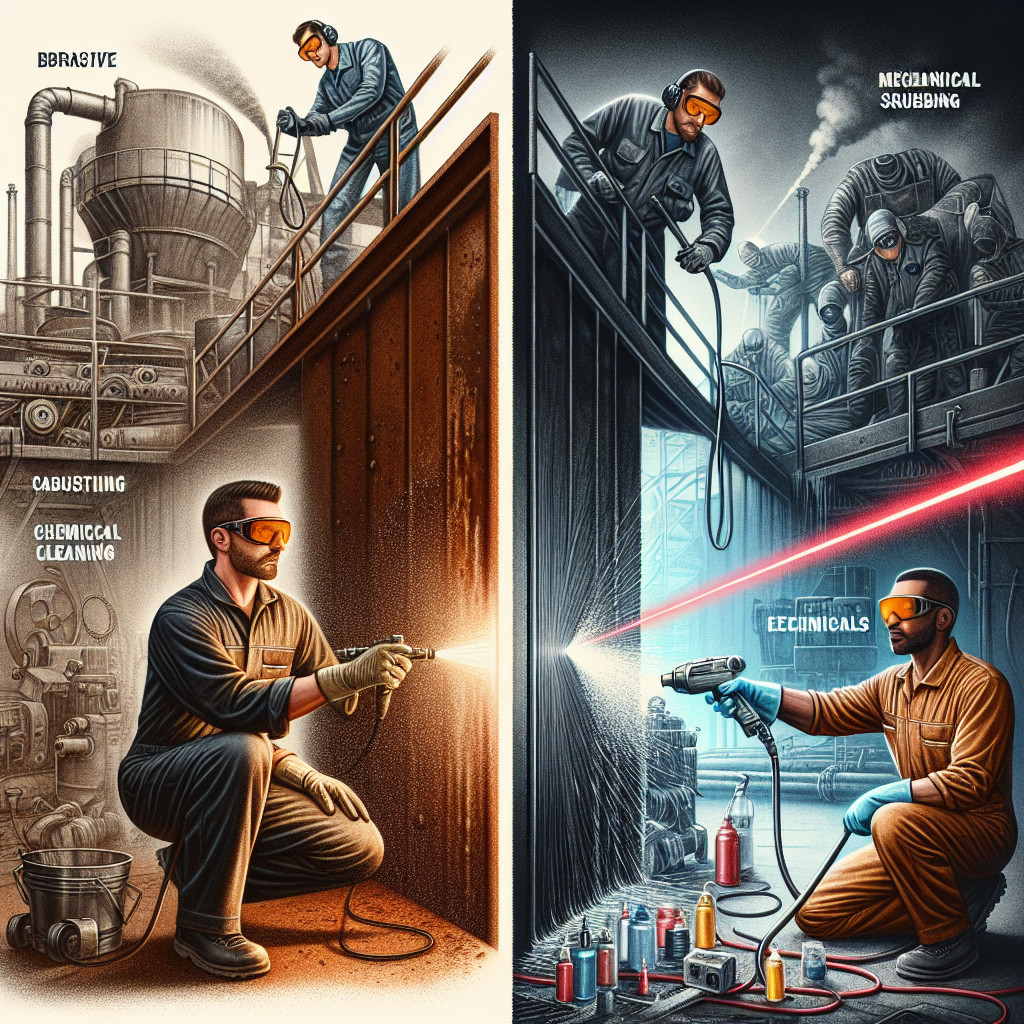 Laser cleaning versus traditional methods - a comparison