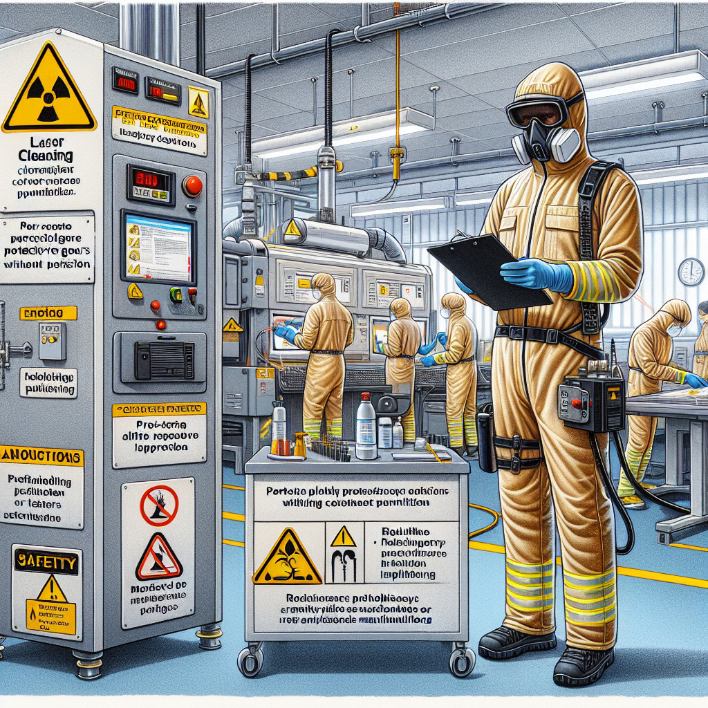 Safety procedures and rules during laser cleaning