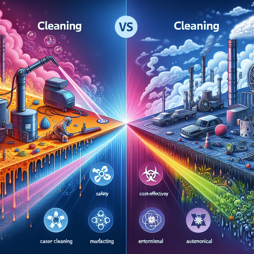 Advantages of laser cleaning compared to chemical methods