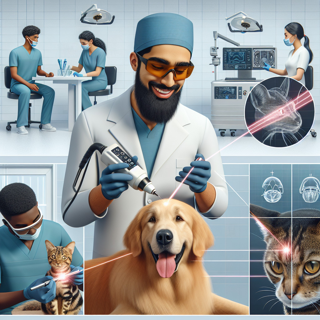 Can laser cleaning be used in veterinary medicine?